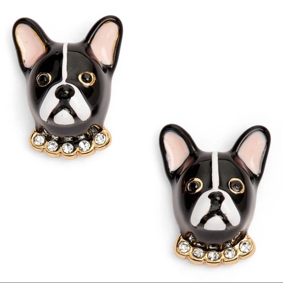 kate spade Jewelry - Kate Spade Antoine Dog Stud Earrings